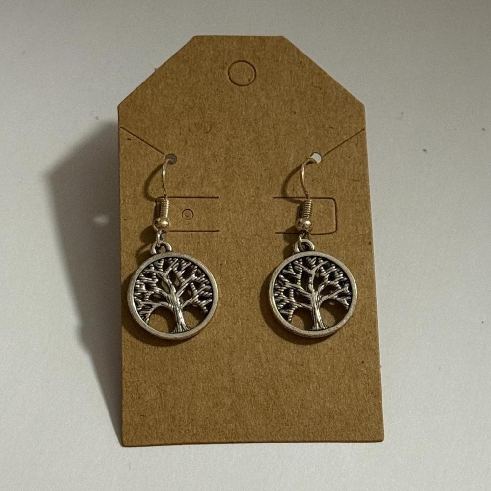 Tree of Life - Brand new‎ pierced earrings handmade